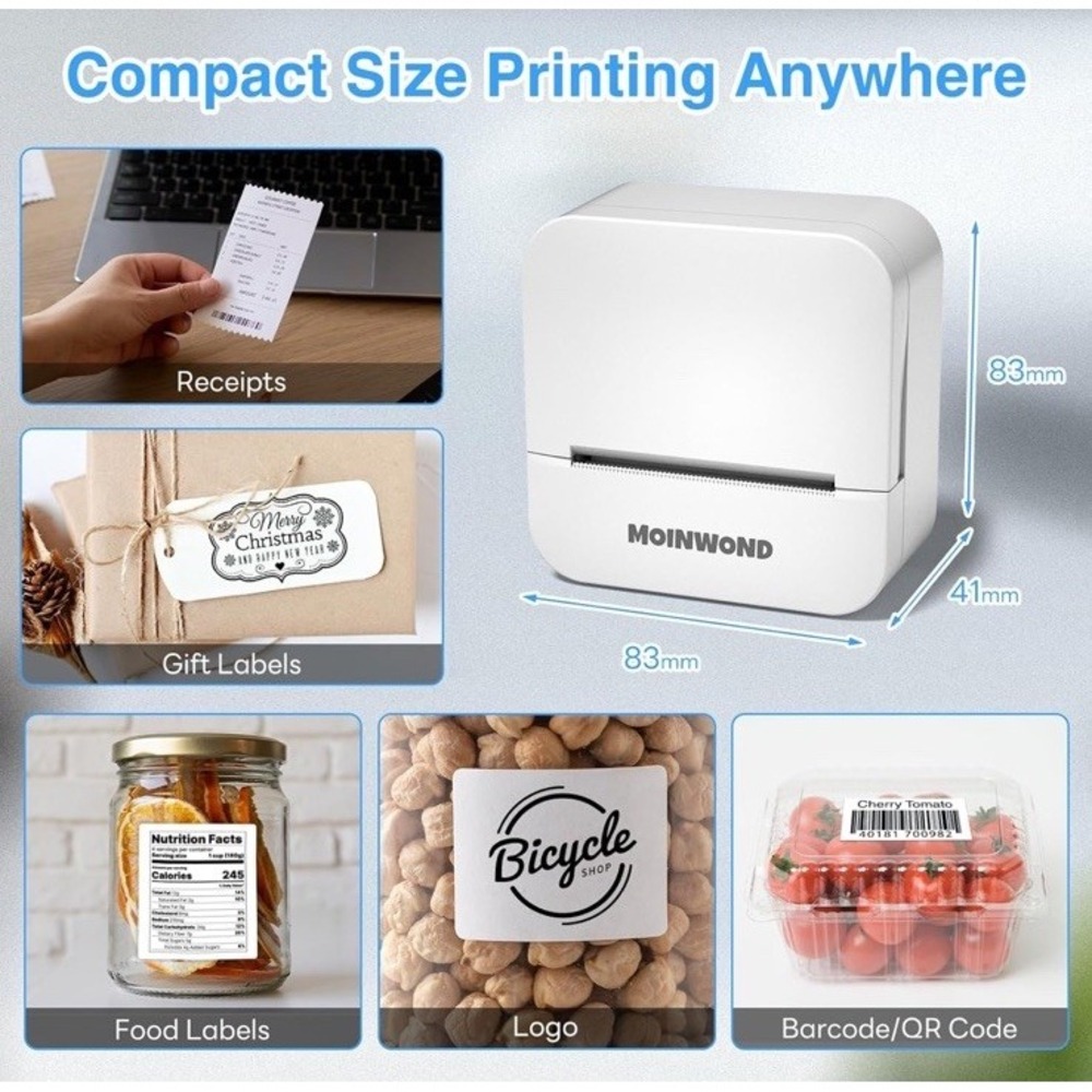 Notebuddy Mini Sticker Printer Doodle Dash Portable Thermal Printer Pocket Photo - Picture 4 of 8